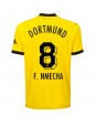 Billige Borussia Dortmund Felix Nmecha #8 Hjemmedrakt 2023-24 Kortermet